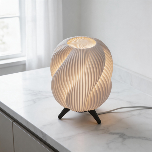 KOEN Stripe Vortex Lamp